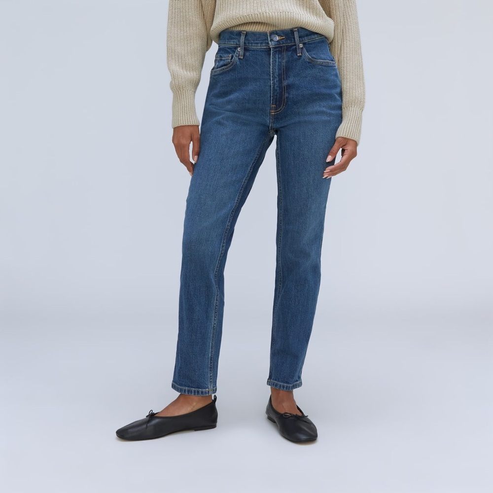 Everlane Original Cheeky Jean in midnight blue